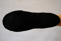 Baletki z dzieloną podeszwą czarny